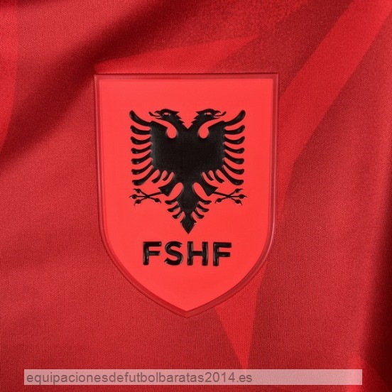 Nuevo Tailandia 1ª Camiseta Albania 2023 Rojo Baratas